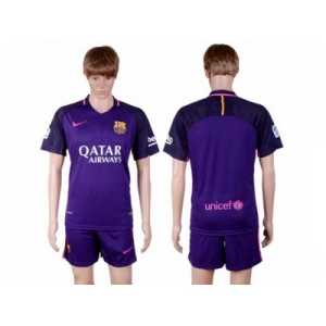 Barcelona Blank Away Soccer Club Jerseyss