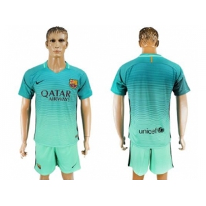 Barcelona Blank Sec Away Soccer Club Jerse