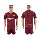 Barcelona Blank Sec Away Soccer Club Jersey