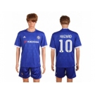 Chelsea #10 Hazard Home Soccer Club Jerse