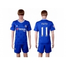 Chelsea #11 Pato Home Soccer Club Jerseys