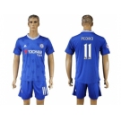 Chelsea #11 Pedro Home Soccer Club Jersey