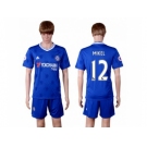 Chelsea #12 Mikel Home Soccer Club Jerseys