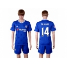 Chelsea #14 Traore Home Soccer Club Jerseys