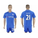 Chelsea #21 Matic Home Soccer Club Jerseyss