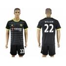 Chelsea #22 Willian Away Soccer Club Jersey