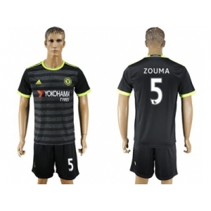 Chelsea #5 Zouma Away Soccer Club Jersey