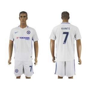 Chelsea #7 Kante Away Soccer Club Jerseys