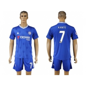 Chelsea #7 Kante Home Soccer Club Jersey