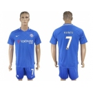 Chelsea #7 Kante Home Soccer Club Jerseys