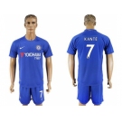 Chelsea #7 Kante Home Soccer Club