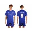 Chelsea #8 Oscar Home Soccer Club Jerseys