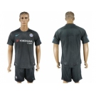 Chelsea Blank Black Soccer Club Jersey