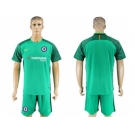 Chelsea Blank Green Goalkeeper Soccer Club Jersey