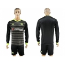 Chelsea Blank Sec Away Long Sleeves Soccer Club Jersey