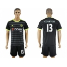 helsea #13 Courtois Away Soccer Club Jersey