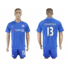 helsea #13 Courtois Home Soccer Club Jerseys