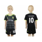 Chelsea #10 Hazard Away Kid Soccer Club Jersey