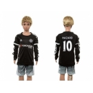 Chelsea #10 Hazard SEC Away Long Sleeves Kid Soccer Club Jersey