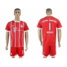 Bayern Munchen #1 Neuer Home Soccer Club Jerse