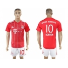 Bayern Munchen #10 Robben Home Soccer Club Jerseys