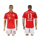 Bayern Munchen #13 Rafinha Home Soccer Club Jersey