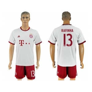 Bayern Munchen #13 Rafinha Sec Away Soccer Club Jersey