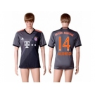 Bayern Munchen #14 Alonso Away Soccer Club Jersey