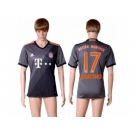 Bayern Munchen #17 Boateng Away Soccer Club Jersey