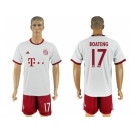 Bayern Munchen #17 Boateng Sec Away Soccer Club Jersey