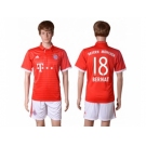 Bayern Munchen #18 Bernat Home Soccer Club Jerseys