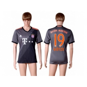 Bayern Munchen #19 Gotze Away Soccer Club Jersey