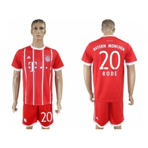 Bayern Munchen #20 Rode Home Soccer Club