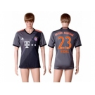 Bayern Munchen #23 Vidal Away Soccer Club Jersey