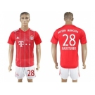 Bayern Munchen #28 Badstuber Home Soccer Club Jerseyss