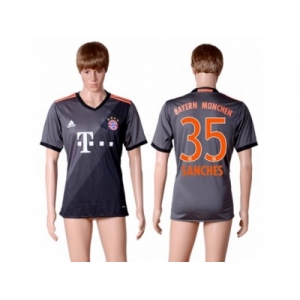 Bayern Munchen #35 Sanches Away Soccer Club Jersey