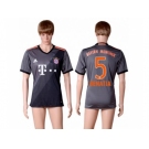 Bayern Munchen #5 Benatia Away Soccer Club Jersey