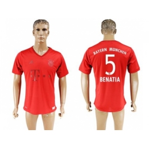 Bayern Munchen #5 Benatia Marine Environmental Protection Home Soccer Club Jersey