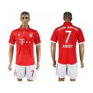 Bayern Munchen #7 Ribery Home Soccer Club Jersey