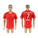 Bayern Munchen #7 Ribery Marine Environmental Protection Home Soccer Club Jersey