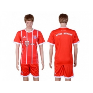Bayern Munchen Blank Home Soccer Club Jerseys..