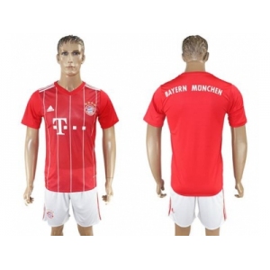 Bayern Munchen Blank Home Soccer Club Jerseyss.