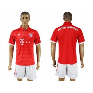 Bayern Munchen Blank Home Soccer Shorts Jerseys