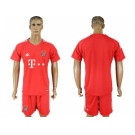 Bayern Munchen Blank Red Goalkeeper Soccer Club Jersey