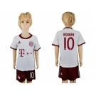 Bayern Munchen #10 Robben SEC Away Kid Soccer Club Jersey