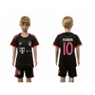 Bayern Munchen #10 Robben SEC Away Kid Soccer Club Jerseys