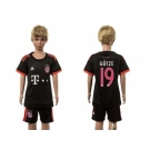 Bayern Munchen #19 Gotze SEC Away Kid Soccer Club Jersey