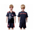 Bayern Munchen Blank Away Kid Soccer Club Jersey