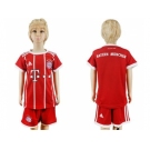 Bayern Munchen Blank Home Kid Soccer Club Jersey