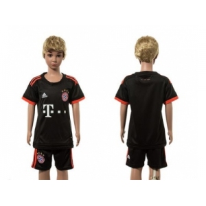 Bayern Munchen Blank SEC Away Kid Soccer Club Jerseys